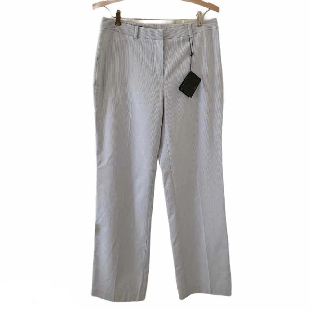 Brooks Brothers 100% Cotton Pinstripe Pants 4 NWT